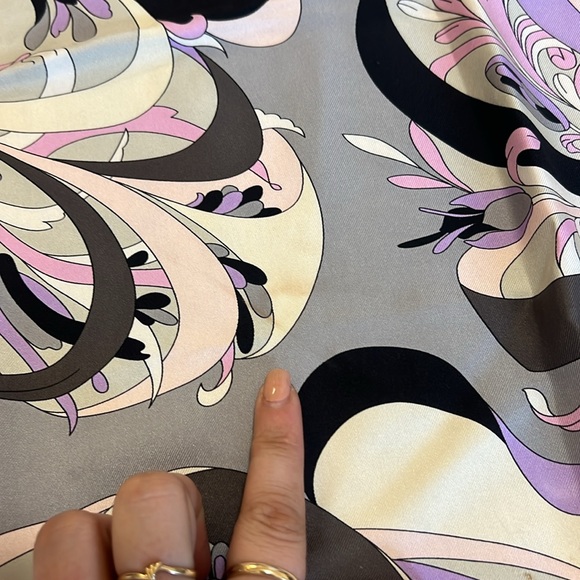 Emilio Pucci Firenze Silk Scarf - Picture 3 of 6